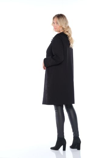 Picture of Aysel 3891-56 BLACK Plus Size Women Jacket 