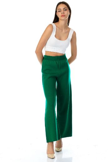 Picture of Be Sueno 20425 GREEN Women's Trousers