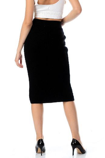 Picture of Be Sueno 20427 BLACK Women Skirt