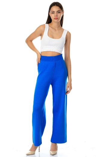 Picture of Be Sueno 20425 BLUE Women's Trousers