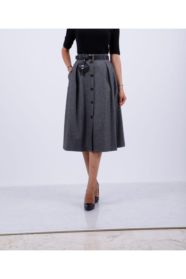 Picture of My Twins 3007 GREY Women Skirt