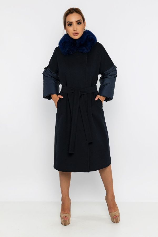 Picture of Renata 6060 DARK NAVYBLUE Plus Size Women Coat 