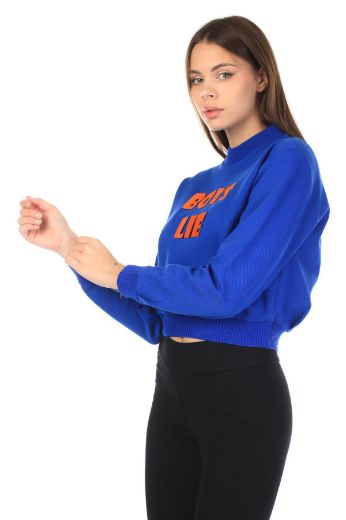 SEASAND 60278 SAKS Kadın Sweatshirt resmi