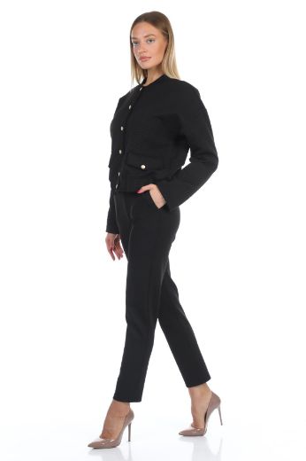 Picture of Samsara 08-2665 BLACK Women Suit