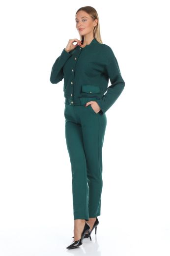 Picture of Samsara 08-2665 GREEN Women Suit
