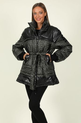 Picture of Ilgazlı 24071 BLACK Women Coat