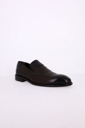 Dosso Dossi Shoes D-5108 KAHVE ANTIK ST Erkek Klasik Ayakkabı resmi