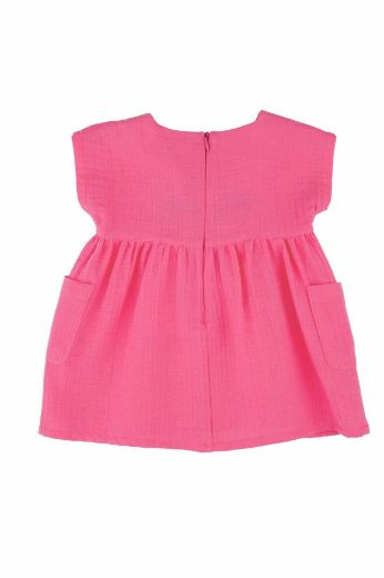 Picture of Best Kids BB23YK10049 PINK Baby Dress