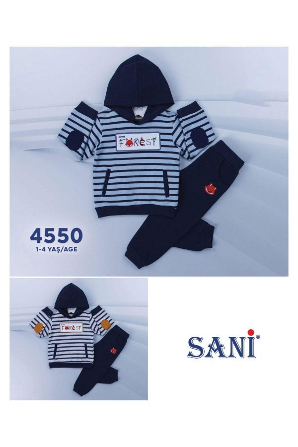 Sani Kids 4550 MAVI Erkek Çocuk Takım resmi