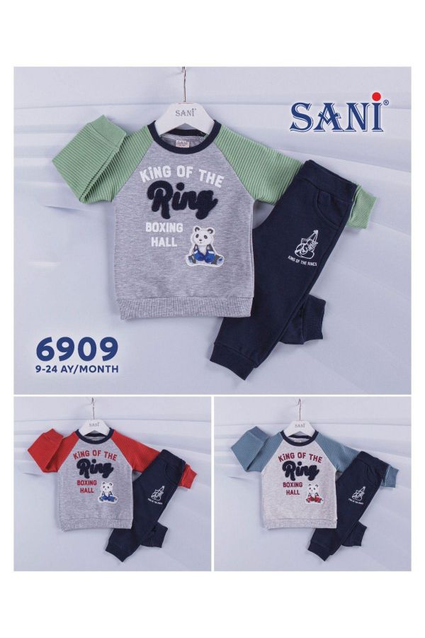 Sani Kids 6909 MAVI Erkek Çocuk Takım resmi