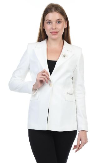 Fimore 5485-6 EKRU Kadın Ceket resmi