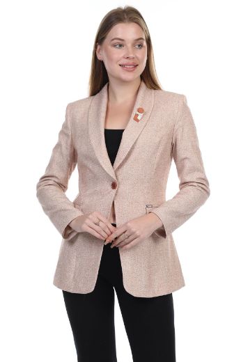 Fimore 5556-3 PUDRA Kadın Ceket resmi