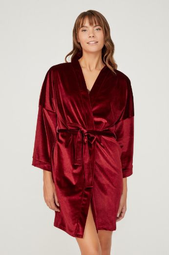 Picture of Cottonhill CH15091706VŞ CHERRY Womens Robes