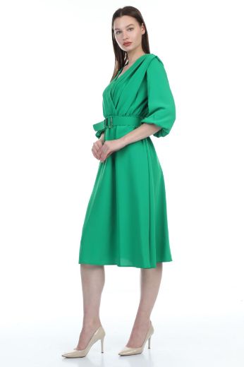 ROXELAN RD8175 YESIL Kadın Elbise resmi