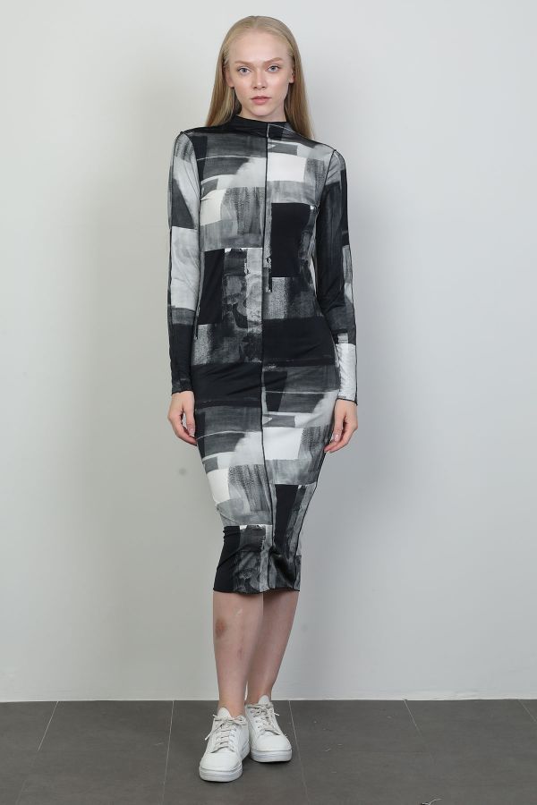 Mira Mia K246041 GREY Women Dress | Dosso Dossi