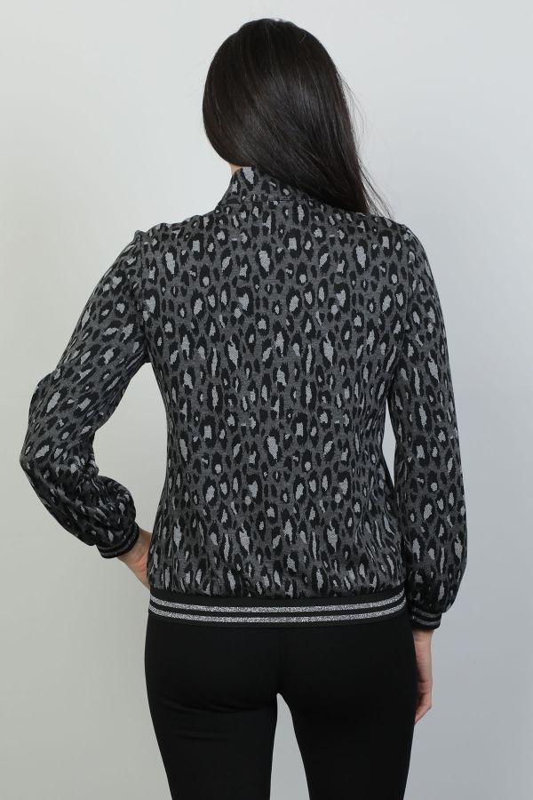 Picture of Seul 52751 ANTHRACITE WOMANS SWEATER 